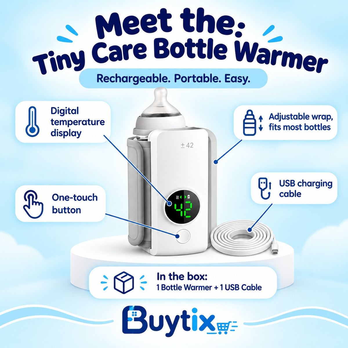 Portable Baby Bottle Warmer