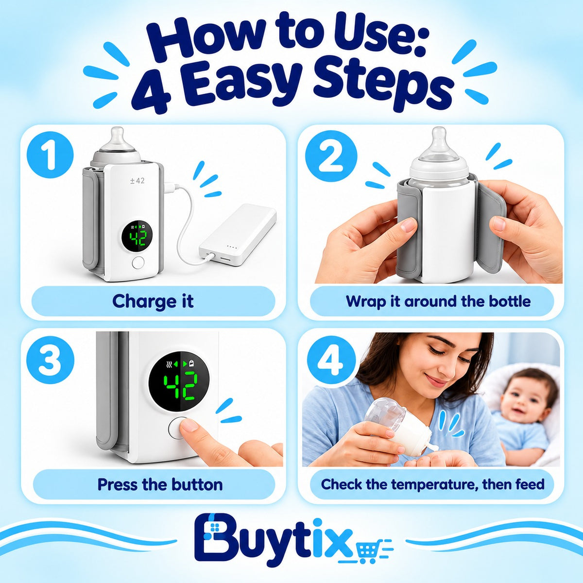 Portable Baby Bottle Warmer